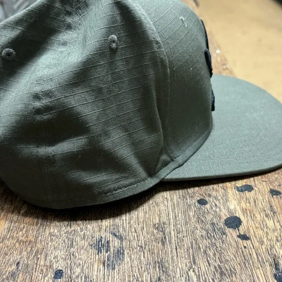 Adidas Originals Trefoil Plus Hat Snapback Olive Cargo Ripstop - Picture 8 of 8
